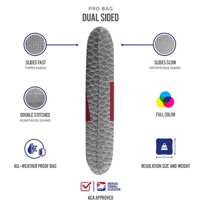 Gameday Tuscaloosa Synergy Pro Gray Cornhole Bags (Set Of 4) 2 Gameday Tuscaloosa Synergy Pro Gray Cornhole Bags (Set Of 4) - Image 2