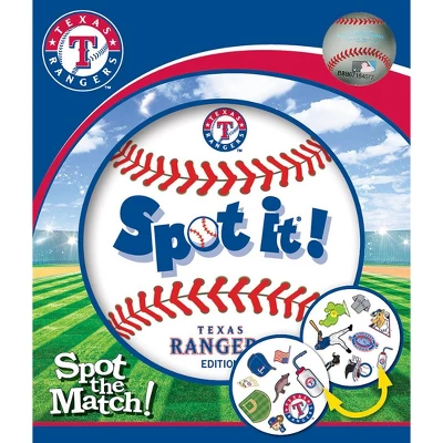 MasterPieces Officially Licensed MLB Texas Rangers Spot It Game For Kids And Adults 1 MasterPieces Officially Licensed MLB Texas Rangers Spot It Game For Kids And Adults