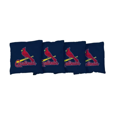 MLB St. Louis Cardinals Corn-Filled Cornhole Bags Navy Blue - 4pk 1 MLB St. Louis Cardinals Corn-Filled Cornhole Bags Navy Blue - 4pk