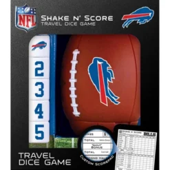 MasterPieces Officially Licsenced NFL Buffalo Bills Shake N' Score Dice Game For Age 6 And Up