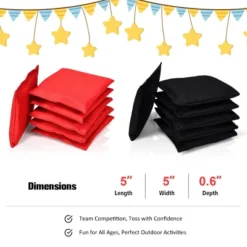 Costway Weather Resistant Cornhole Bags Black Red Set Of 12 Beanbag Toss 14 Costway Weather Resistant Cornhole Bags Black Red Set Of 12 Beanbag Toss -LITTLE TIKES Shop GUEST 7c983bee bd83 428d 8cf6 0a1623f89200
