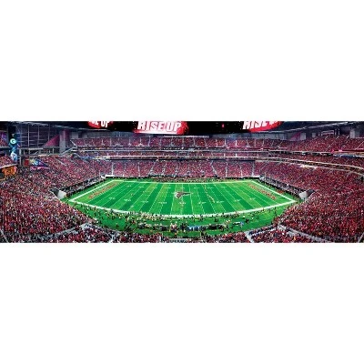 NFL Atlanta Falcons 1000pc Pano Puzzle Game 2 NFL Atlanta Falcons 1000pc Pano Puzzle Game - Image 2