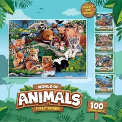 MasterPieces 100 Piece Jigsaw Puzzle For Kids - Forest Friends - 11.5"x15" -LITTLE TIKES Shop GUEST 7d54c537 4b6a 4913 a00f 94c3223e1a9b