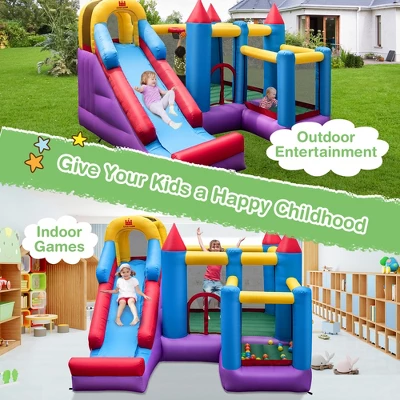 Costway Mighty Inflatable Bounce House Castle Jumper Moonwalk Bouncer Without Blower 3 Costway Mighty Inflatable Bounce House Castle Jumper Moonwalk Bouncer Without Blower - Image 3