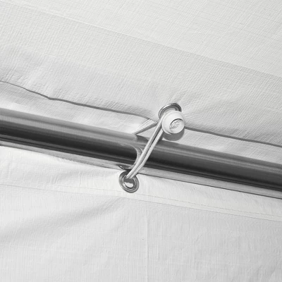 Outsunny 23' X 39' Party Tent & Carport With Removable Sidewalls And Windows, White Tents For Parties, Wedding And Outdoor Events 5 Outsunny 23' X 39' Party Tent & Carport With Removable Sidewalls And Windows, White Tents For Parties, Wedding And Outdoor Events - Image 5