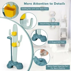 Costway 3-in-1 Sports Activity Center W/Golf & Ring-Toss Cactus Toy Stand 17 Costway 3-in-1 Sports Activity Center W/Golf & Ring-Toss Cactus Toy Stand -LITTLE TIKES Shop GUEST 7ee2eb94 5226 4bbc aa80 9b1840b5a92f
