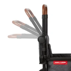 Radio Flyer Voya Stroller Wagon – Gray -LITTLE TIKES Shop GUEST 7f0fd98c 7124 40d0 9417 b995162e371e