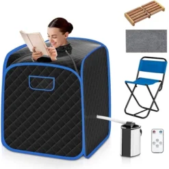 Costway Portable Steam Sauna -LITTLE TIKES Shop GUEST 7f4f7524 8c54 43f3 bf82 dad3fcea37a3