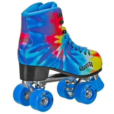 Roller Derby Roller Groovee Quad Skate Tie Dye Burst 1 Roller Derby Roller Groovee Quad Skate Tie Dye Burst