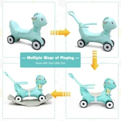 Costway Baby Rocking Horse 4 In 1 Kids Ride On Toy Push Car W/ Music Indoor Outdoor Gift -LITTLE TIKES Shop GUEST 8003ce45 9666 461f bd17 2cd8be0b8a0c