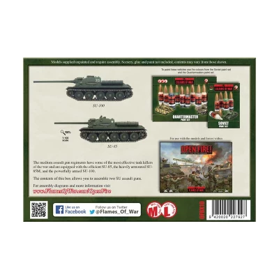 SU Assault Guns Miniatures Box Set 1 SU Assault Guns Miniatures Box Set