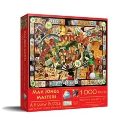 Sunsout Mah Jongg Masters 1000 Pc Jigsaw Puzzle 70041