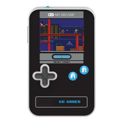 My Arcade Go Gamer Classic 300-in-1 Handheld Video Game System (Black And Blue) 2 My Arcade Go Gamer Classic 300-in-1 Handheld Video Game System (Black And Blue) - Image 2