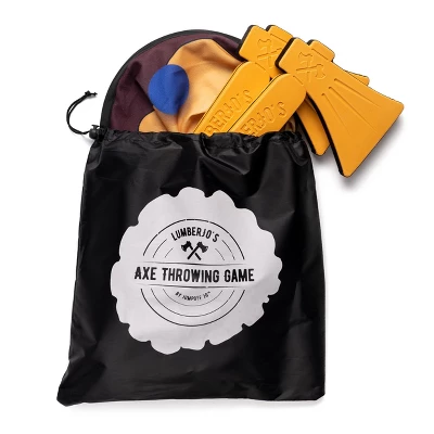 JumpOff Jo Foam Axe Throwing Game - LumberJo - Indoor & Outdoor Fun 1 JumpOff Jo Foam Axe Throwing Game - LumberJo - Indoor & Outdoor Fun