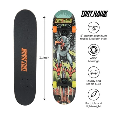 Tony Hawk Skateboard For Beginner And Professional Skaters 1 Tony Hawk Skateboard For Beginner And Professional Skaters