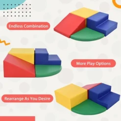 Softzone Climb And Crawl Activity Playset, Lightweight Safe Soft Foam Nugget Block For Toddlers-ModernLuxe -LITTLE TIKES Shop GUEST 82bd0d51 5daf 446e a24f 2397fade23d1