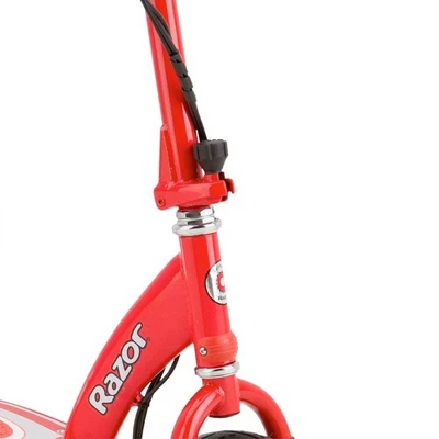 Razor E300 Durable Adult & Teen Ride-On 24V Motorized High-Torque Power Electric Scooter, Speeds Up To 15 MPH With Brakes And 9" Pneumatic Tires, Red 2 Razor E300 Durable Adult & Teen Ride-On 24V Motorized High-Torque Power Electric Scooter, Speeds Up To 15 MPH With Brakes And 9" Pneumatic Tires, Red - Image 2