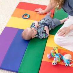ECR4Kids SoftZone Turning Tiles Activity Mat, Colorful Toddler Tummy Time Foam Mat -LITTLE TIKES Shop GUEST 8325ebd4 814d 42e0 a847 da10230243bb