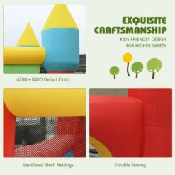 Costway Inflatable Bounce House Slide Jumping Castle W/ Tunnels Ball Pit & 480W Blower -LITTLE TIKES Shop GUEST 833b51a5 d712 48bd 8367 161a8bfdeaf0