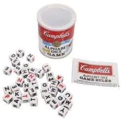 TDC Games Campbell's Alphabet Dice Game, Word Game, Great For Party Favors, Travel Games, Family Games, Camping Games, Games For Family Game Night, 12 TDC Games Campbell's Alphabet Dice Game, Word Game, Great For Party Favors, Travel Games, Family Games, Camping Games, Games For Family Game Night, -LITTLE TIKES Shop GUEST 83a28a6c b5eb 4d54 ae24 e04b294d16f3