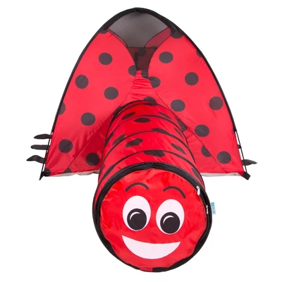Pacific Play Tents Kids Ladybug Tent And Tunnel Combo 1 Pacific Play Tents Kids Ladybug Tent And Tunnel Combo