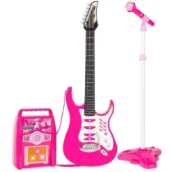 Best Choice Products Kids Electric Musical Guitar Toy Play Set W/ 6 Demo Songs, Whammy Bar, Microphone, Amp, AUX 12 Best Choice Products Kids Electric Musical Guitar Toy Play Set W/ 6 Demo Songs, Whammy Bar, Microphone, Amp, AUX -LITTLE TIKES Shop GUEST 84688aa8 65aa 4a74 9857 50a35e484777