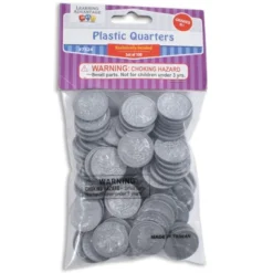 Learning Advantage Play Quarters, Set Of 100