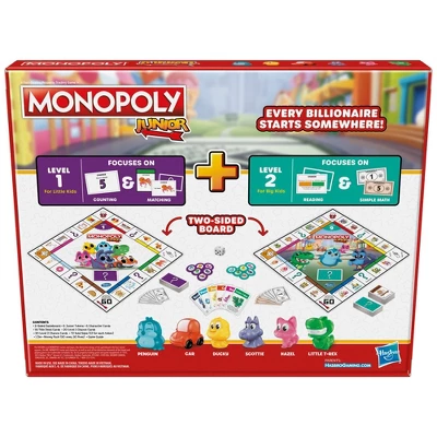 Monopoly Junior 2 Kids Board Games In 1 4 Monopoly Junior 2 Kids Board Games In 1 - Image 4