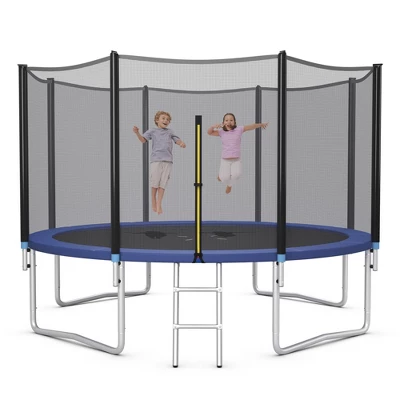 Costway 8/10/12/14/15/16 FT Outdoor Trampoline Bounce Combo W/Safety Closure Net Ladder 10 Costway 8/10/12/14/15/16 FT Outdoor Trampoline Bounce Combo W/Safety Closure Net Ladder - Image 10