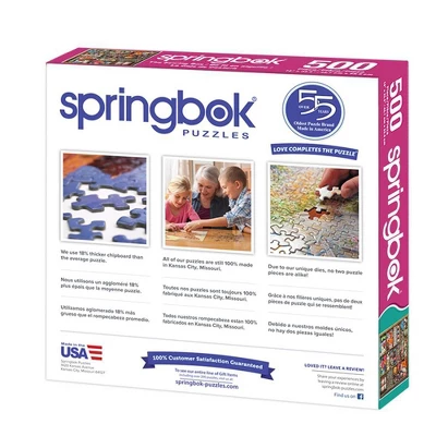Springbok The Sewing Box Jigsaw Puzzle - 500pc 2 Springbok The Sewing Box Jigsaw Puzzle - 500pc - Image 2