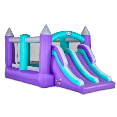 Sunny & Fun Inflatable Bounce House, Dual Slide Bouncy Castle 9 Sunny & Fun Inflatable Bounce House, Dual Slide Bouncy Castle - Image 9