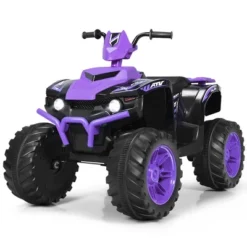 Costway 12V Kids 4-Wheeler ATV Quad Ride On Car W/ LED Lights Music USB -LITTLE TIKES Shop GUEST 87dc2f65 4073 40e1 b2a0 9ad263e4a4f7