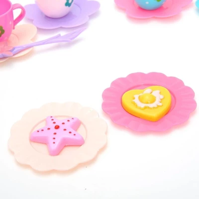 Insten 21 Pieces Tea Party Playset, Pretend Food Toys For Children & Kids 4 Insten 21 Pieces Tea Party Playset, Pretend Food Toys For Children & Kids - Image 4