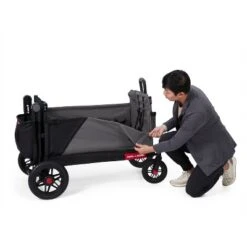 Radio Flyer Folding All Terrain Venture Stroll 'N Wagon