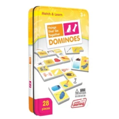 Junior Learning Things That Go Together Match & Learn Dominoes