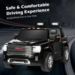 12V 2-Seater Licensed GMC Kids Ride On Truck RC Electric Car W/Storage Box White BlackBluePink Red -LITTLE TIKES Shop GUEST 8a564778 ea1c 4c58 99c6 3bf816db8759