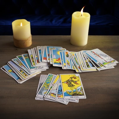Tarot Cards With Guidebook – Classic 78-Card Oracle Deck With Smooth Finish – Tarot Card Set Suitable For Beginners Or Enthusiasts By Trademark Games 3 Tarot Cards With Guidebook – Classic 78-Card Oracle Deck With Smooth Finish – Tarot Card Set Suitable For Beginners Or Enthusiasts By Trademark Games - Image 3