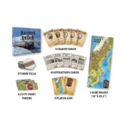 Railways Of Sweden Board Game