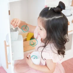 Teamson Kids Paris Wooden Play Kitchen Pretend Cooking Playset, White -LITTLE TIKES Shop GUEST 8b0e181a 8bde 4181 8b45 547b714aafec