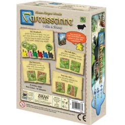 Z-Man Games Carcassone Hills & Sheep Expansion