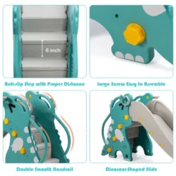 Costway 4 In 1 Kids Climber Slide Play Set W/Basketball Hoop & Toss Toy Indoor & Outdoor -LITTLE TIKES Shop GUEST 8c1d56ba 8a91 46c6 b62c f7b41c1b09ed