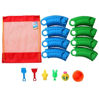 Dazmers Beach Castle Sand Toys Set For Kids - Multicolored 2 Dazmers Beach Castle Sand Toys Set For Kids - Multicolored - Image 2