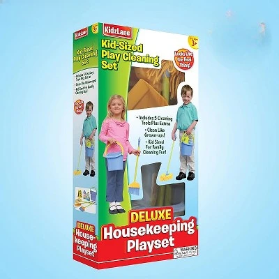 Kidzlane Kids Cleaning Set For Toddlers Kids Broom Set For Kids For Play 1 Kidzlane Kids Cleaning Set For Toddlers Kids Broom Set For Kids For Play