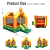 Costway Inflatable Bounce Castle Jumping House Kids Playhouse W/ Slide Blower Excluded