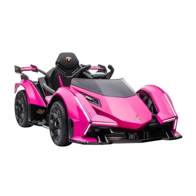 Aosom Kids Ride On Sports Car, 12V Battery Powered Electric Toy, W/ Parent Remote Control, Bluetooth, Horn, Music & LED Headlights Taillights, For 3-6 Years Old, Black 7 Aosom Kids Ride On Sports Car, 12V Battery Powered Electric Toy, W/ Parent Remote Control, Bluetooth, Horn, Music & LED Headlights Taillights, For 3-6 Years Old, Black - Image 7