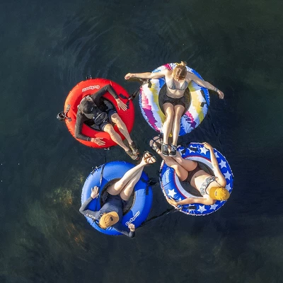 GoSports 44 Inch Heavy-Duty River Tube With Premium Canvas Cover 1 GoSports 44 Inch Heavy-Duty River Tube With Premium Canvas Cover