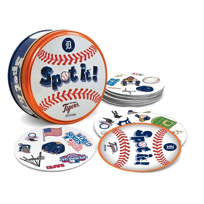 MasterPieces Officially Licensed MLB Detroit Tigers Spot It Game For Kids And Adults 2 MasterPieces Officially Licensed MLB Detroit Tigers Spot It Game For Kids And Adults - Image 2