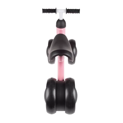 Toy Time Ride-On Mini Trike With Easy Grip Handles, Enclosed Wheels And No Pedals For Learning To Walk For Babies And Toddlers- Pink 2 Toy Time Ride-On Mini Trike With Easy Grip Handles, Enclosed Wheels And No Pedals For Learning To Walk For Babies And Toddlers- Pink - Image 2