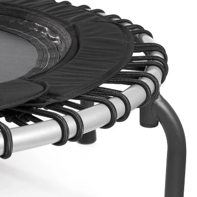 JumpSport 370 Home Gym 39 Inch Heavy Duty Fitness Trampoline With 4-In-1 DVD For Customized Strength And Cardio Exercises, Black 1 JumpSport 370 Home Gym 39 Inch Heavy Duty Fitness Trampoline With 4-In-1 DVD For Customized Strength And Cardio Exercises, Black