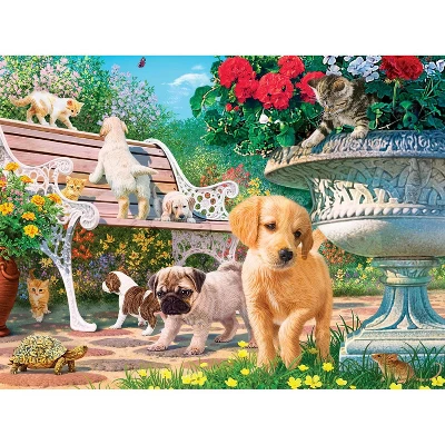 MasterPieces Inc Afternoon At The Park 500 Piece Hidden Images Glow In The Dark Jigsaw Puzzle 2 MasterPieces Inc Afternoon At The Park 500 Piece Hidden Images Glow In The Dark Jigsaw Puzzle - Image 2